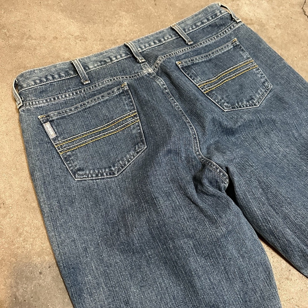 Cinch Men's Straight Fit Silver Label 38x38 (36x38) Stonewash Jeans MB98034001 - Picture 8 of 8